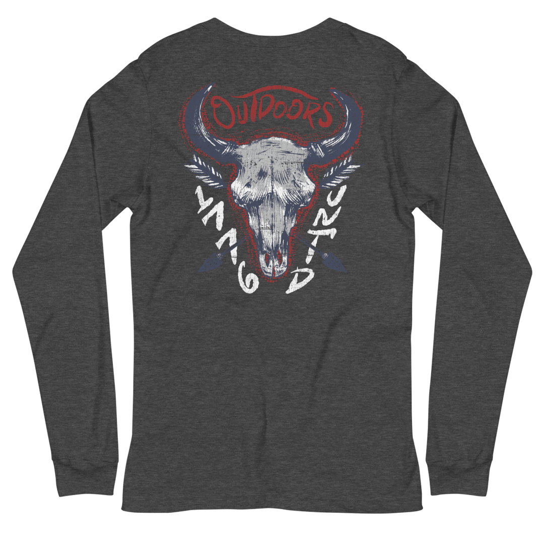 The Bison Skull Long Sleeve Tee - 1776 United