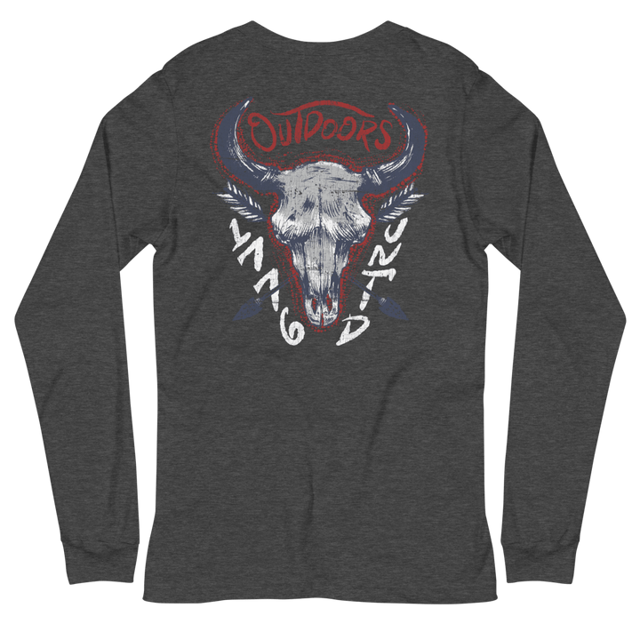 The Bison Skull Long Sleeve Tee - 1776 United