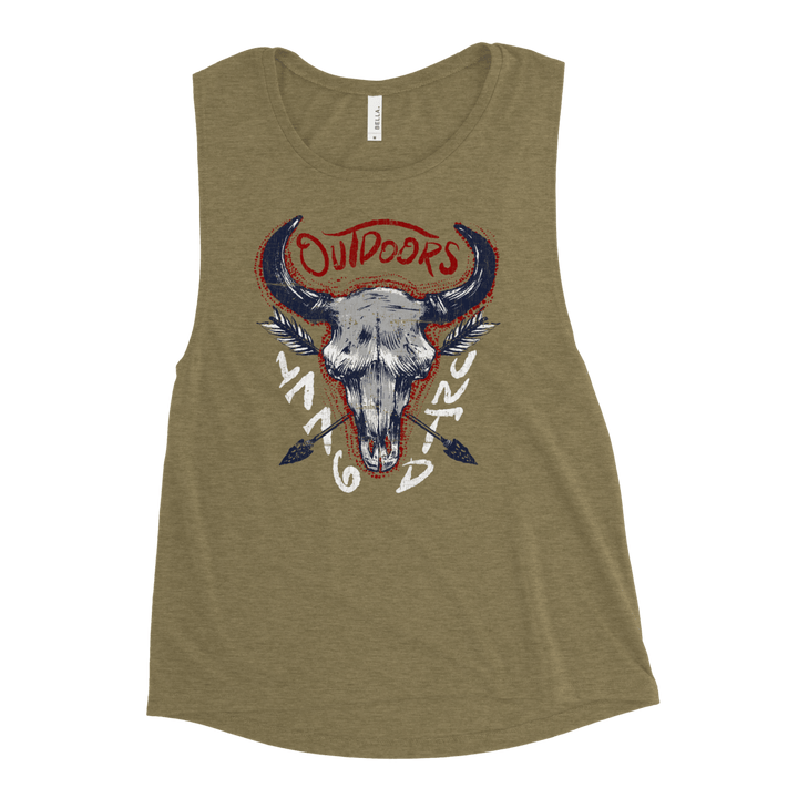 The Bison Skull Tank - Women's - 1776 United