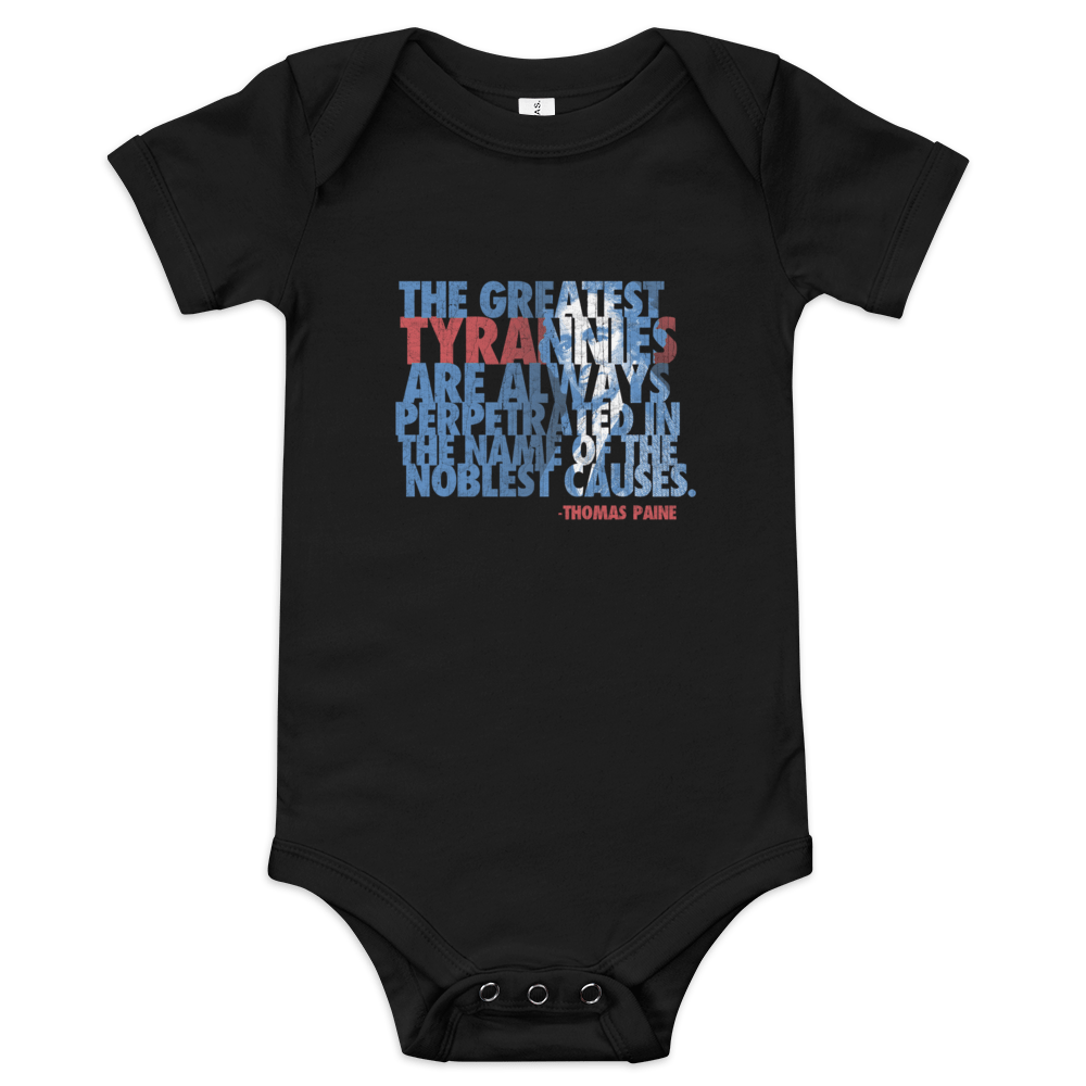 The Greatest Tyrannies - Onesie - 1776 United