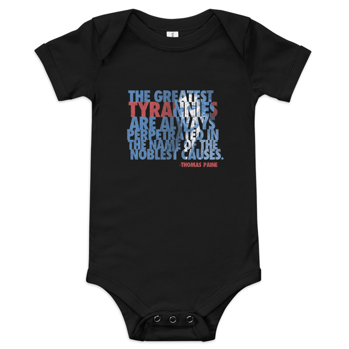 The Greatest Tyrannies - Onesie - 1776 United