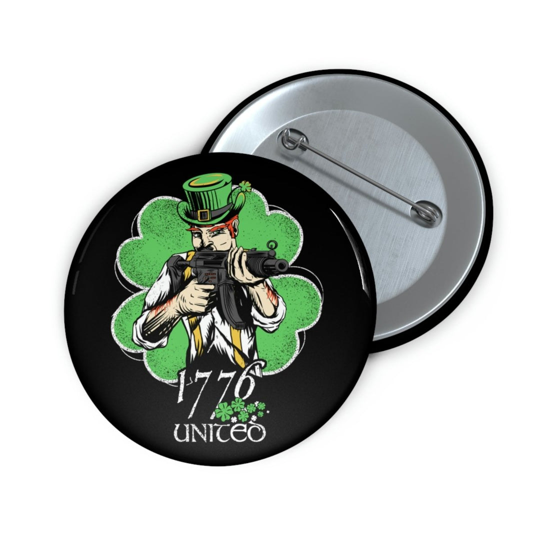 The Loaded Leprechaun Button - 1776 United