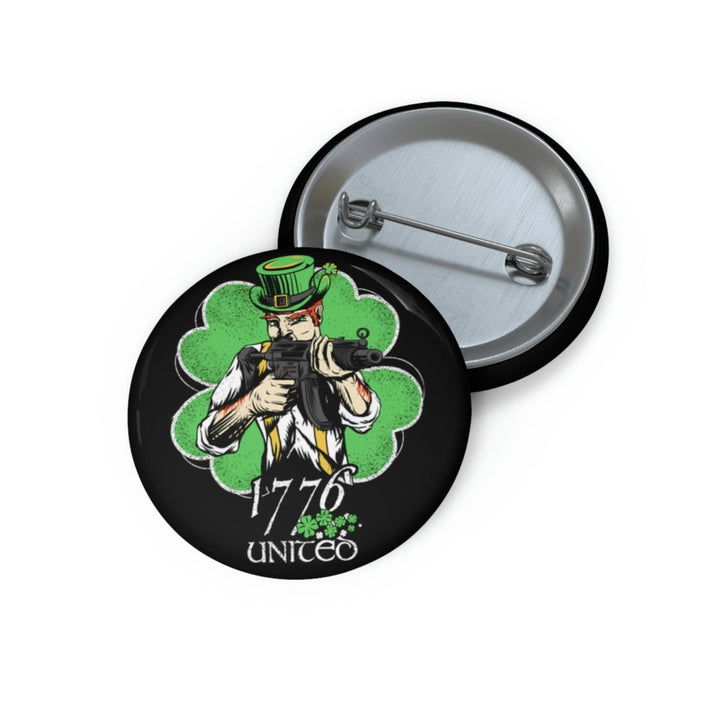 The Loaded Leprechaun Button - 1776 United