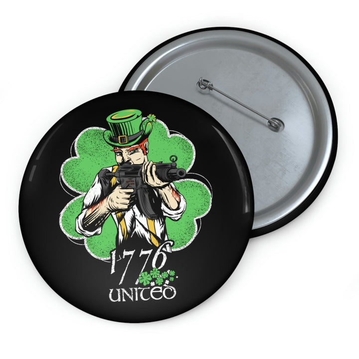 The Loaded Leprechaun Button - 1776 United