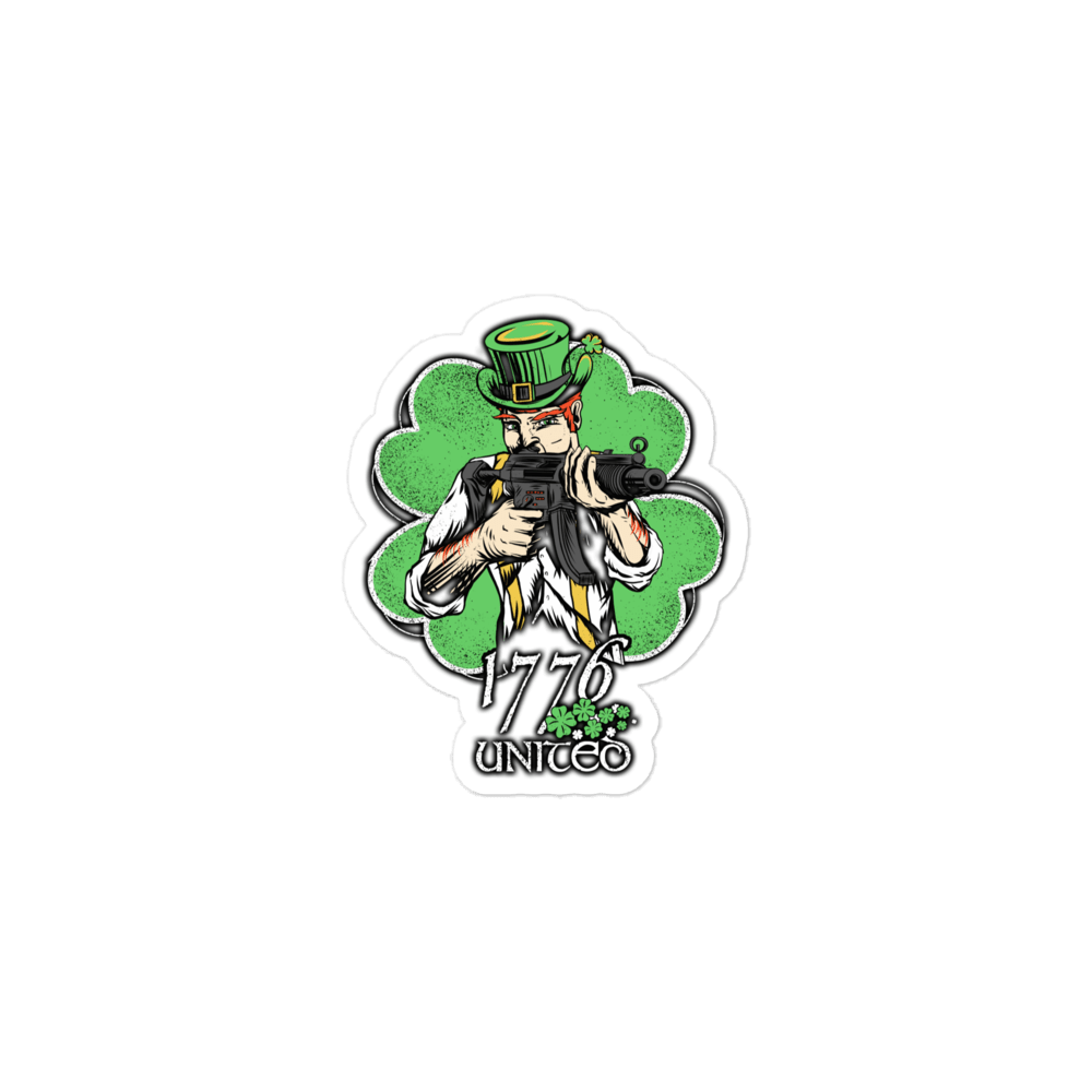 The Loaded Leprechaun Sticker - 1776 United