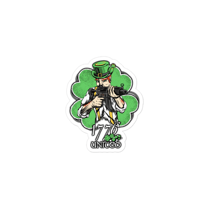 The Loaded Leprechaun Sticker - 1776 United