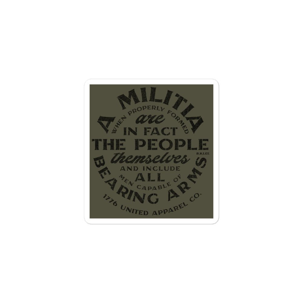 The Militia Sticker - 1776 United