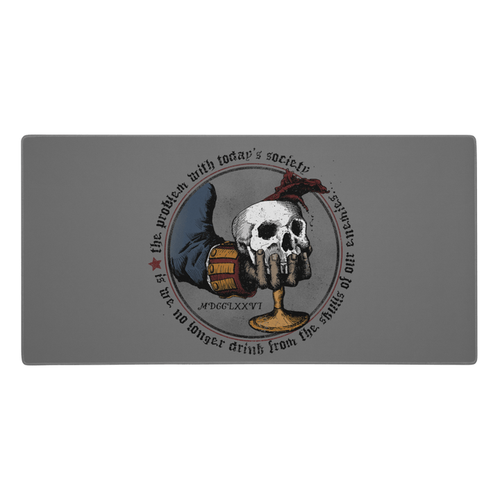 The Skull Chalice Gaming mouse pad - 1776 United