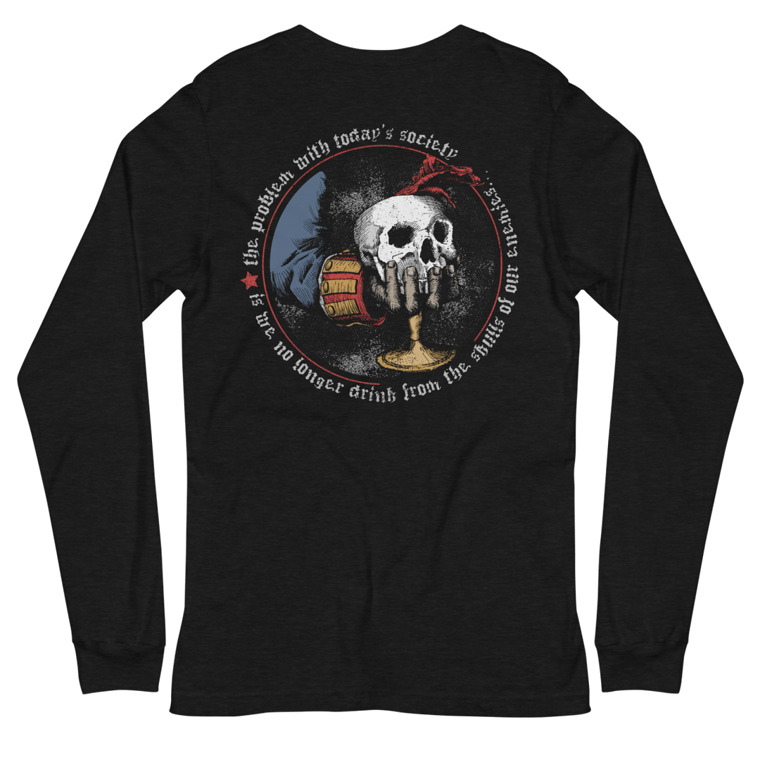 The Skull Chalice Long Sleeve Tee - 1776 United