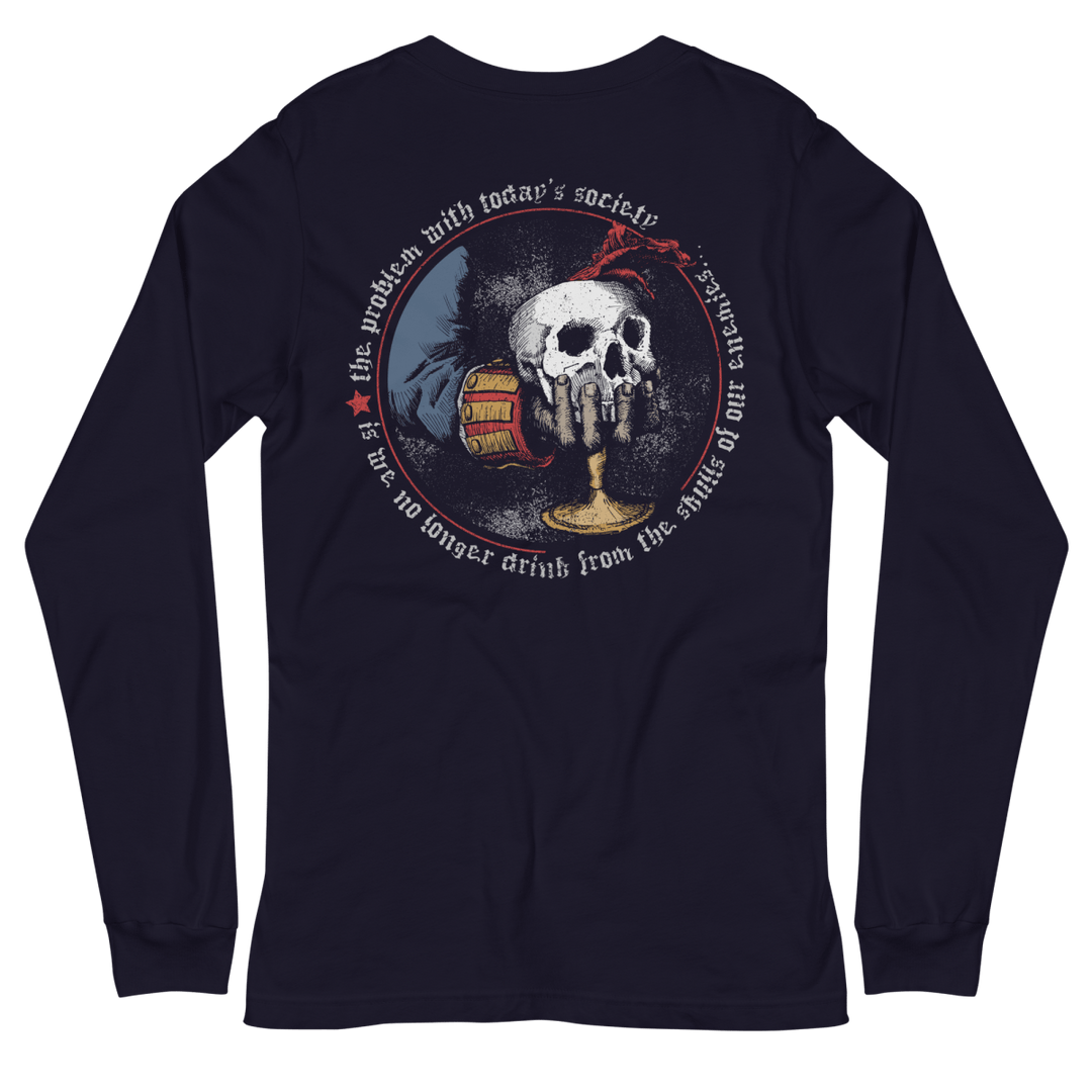 The Skull Chalice Long Sleeve Tee - 1776 United