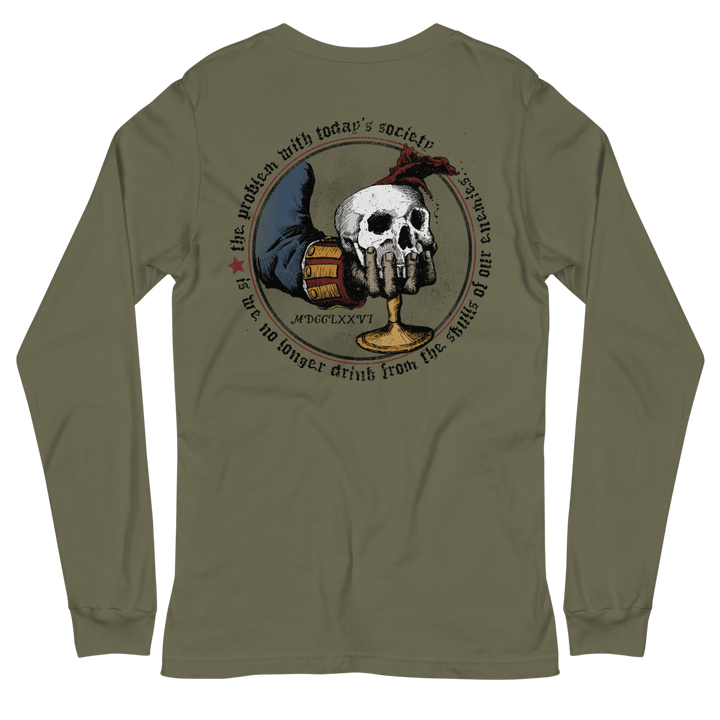 The Skull Chalice Long Sleeve Tee - 1776 United