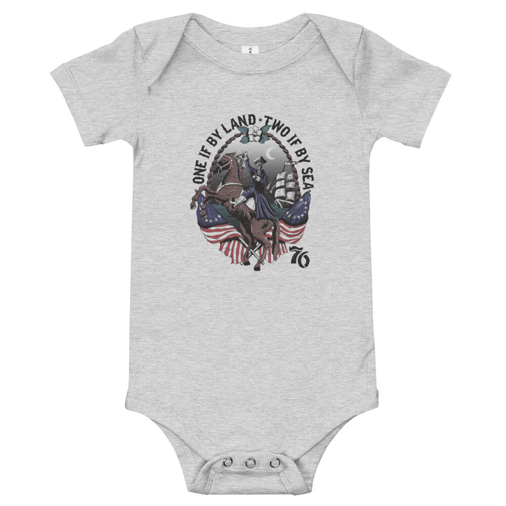 Two If By Sea Onesie - 1776 United