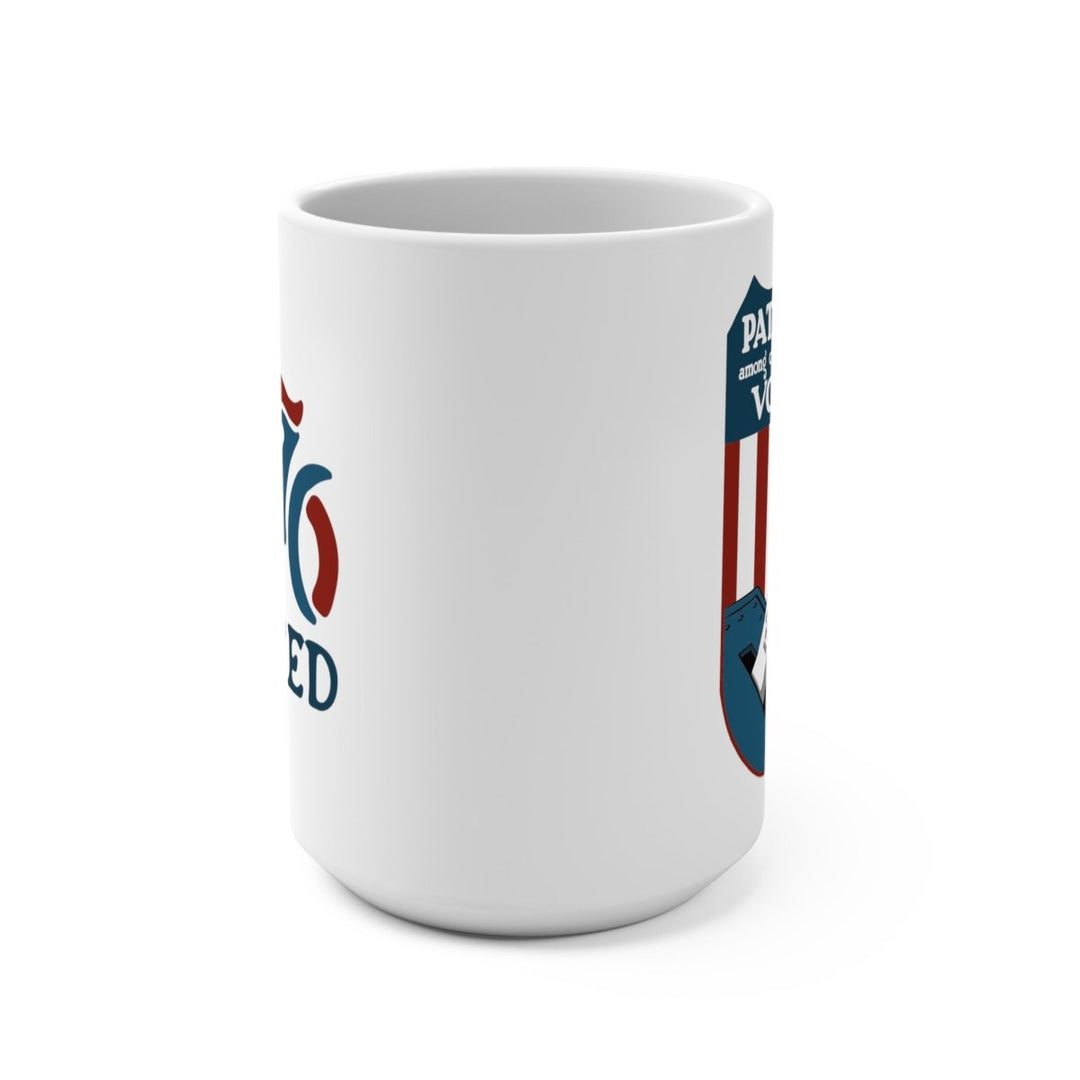 Voting is Patriotism Basic Mug - 1776 United