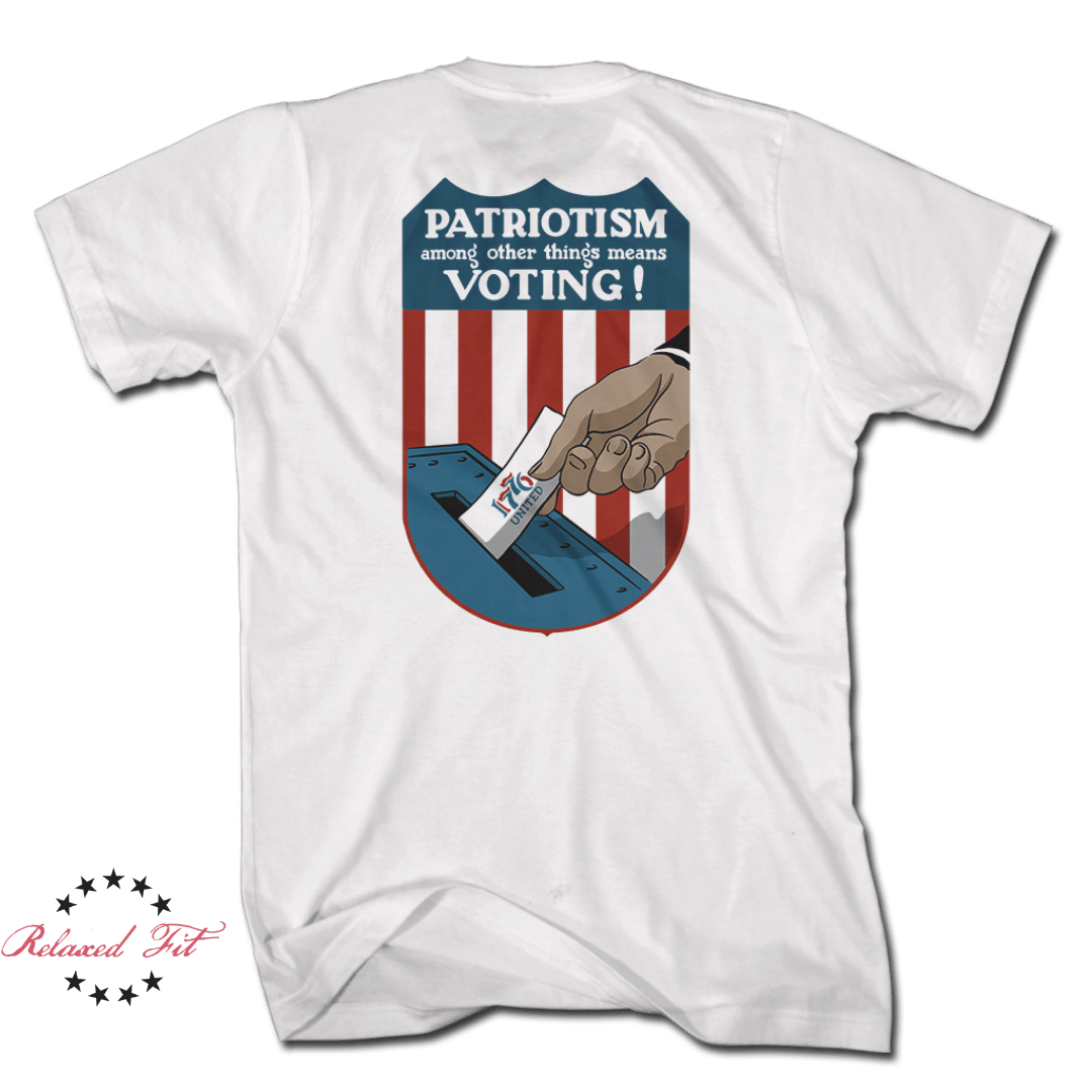 VOTING IS PATRIOTISM - Women's Relaxed Fit - 1776 United