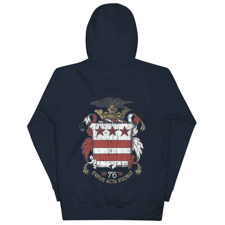 Washington Coat of Arms Hoodie - 1776 United