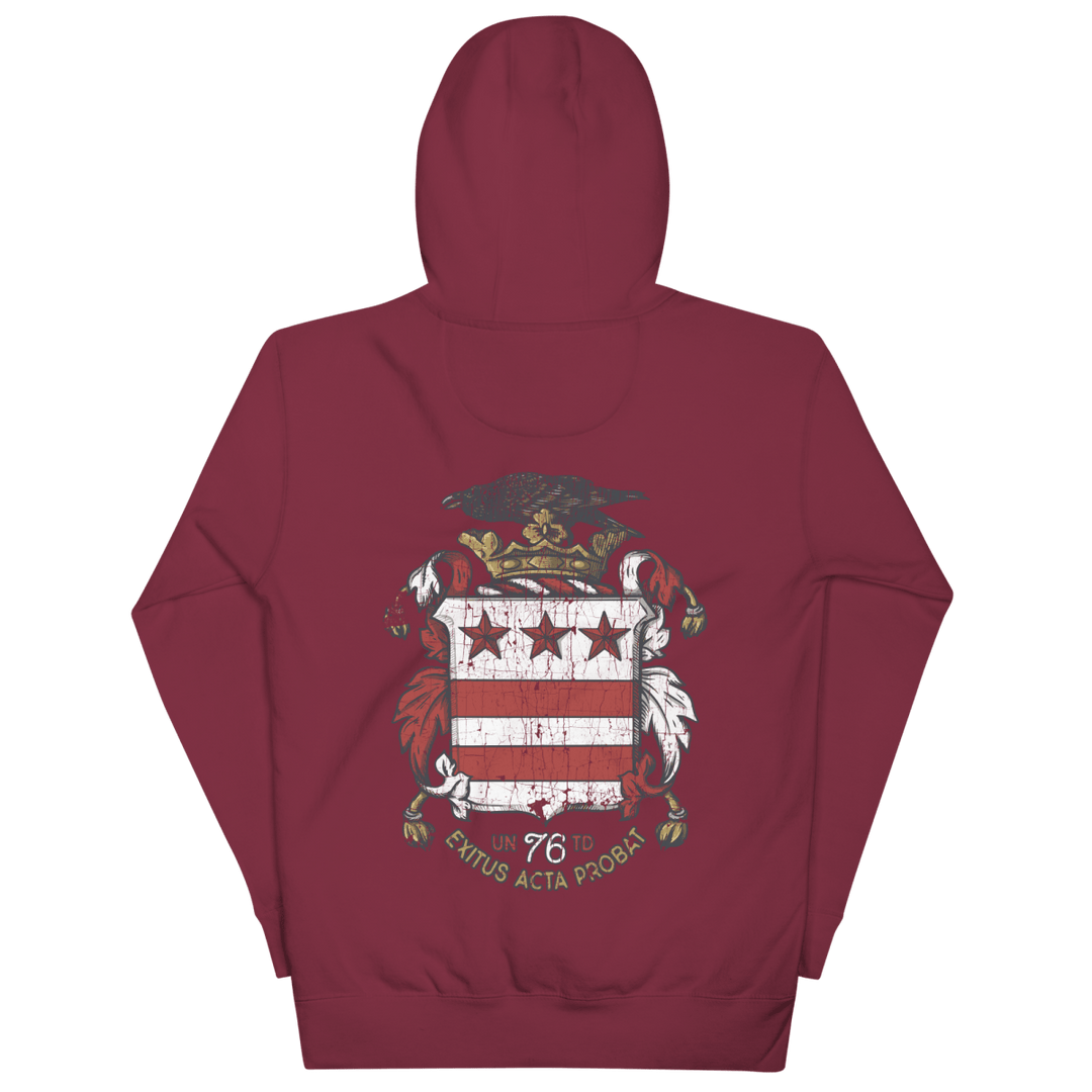 Washington Coat of Arms Hoodie - 1776 United