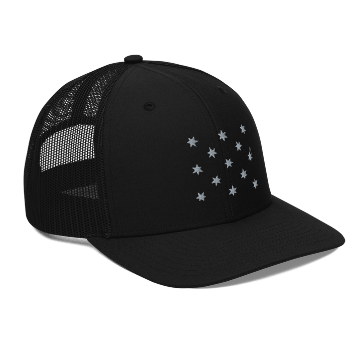 Washington HQ Flag Blacked Out Hat - 1776 United