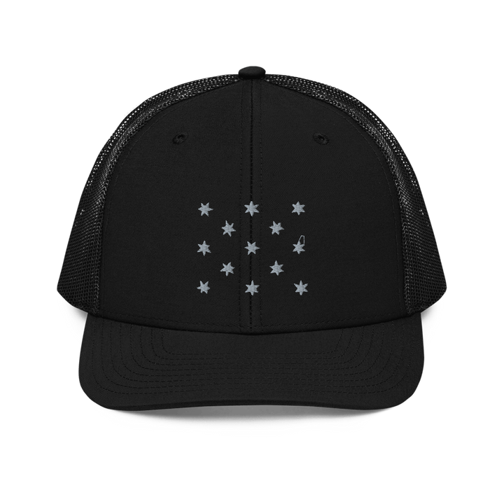 Washington HQ Flag Blacked Out Hat - 1776 United