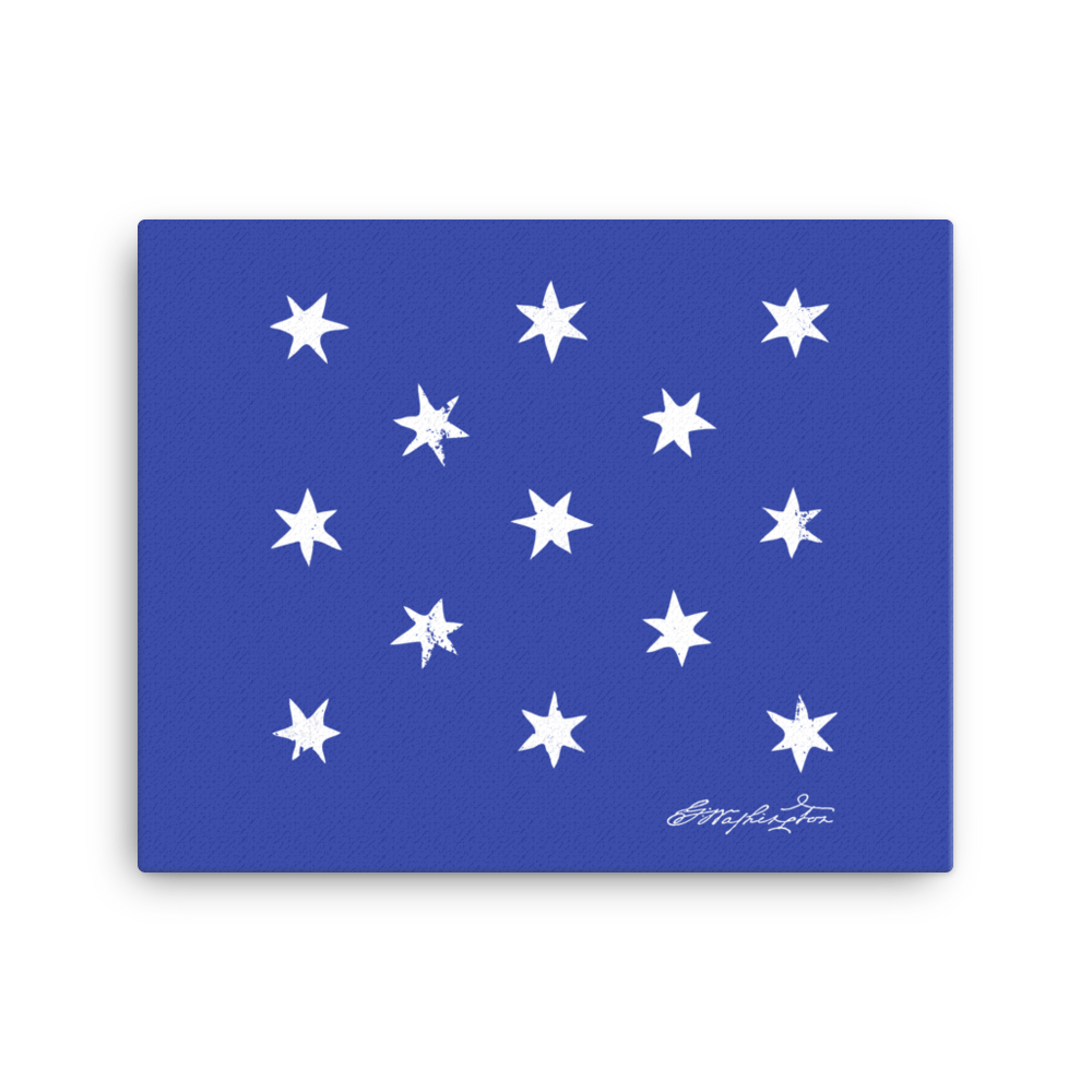 Washington HQ Flag Canvas - 1776 United