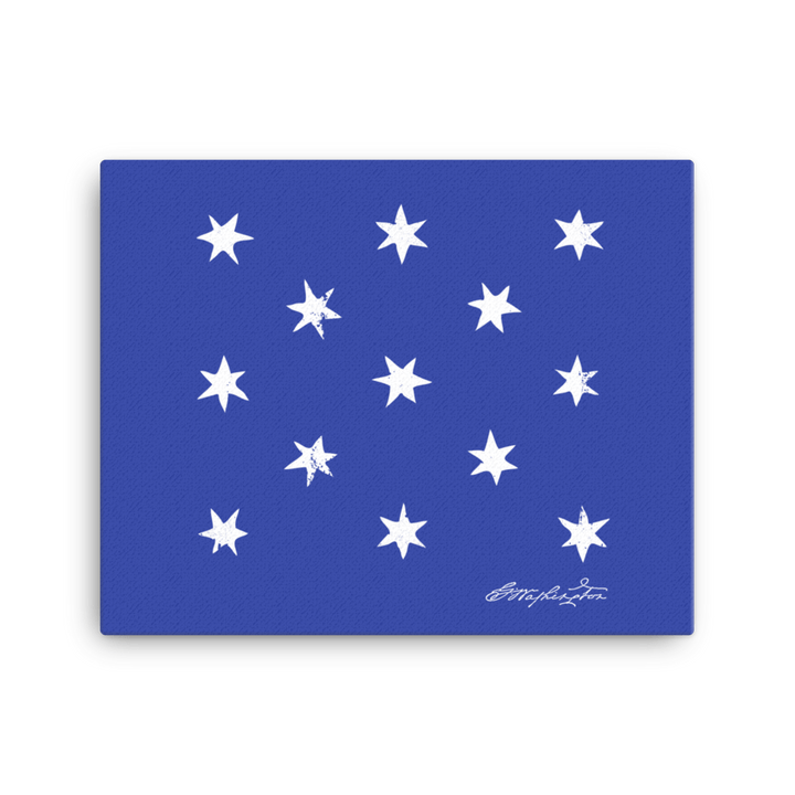 Washington HQ Flag Canvas - 1776 United