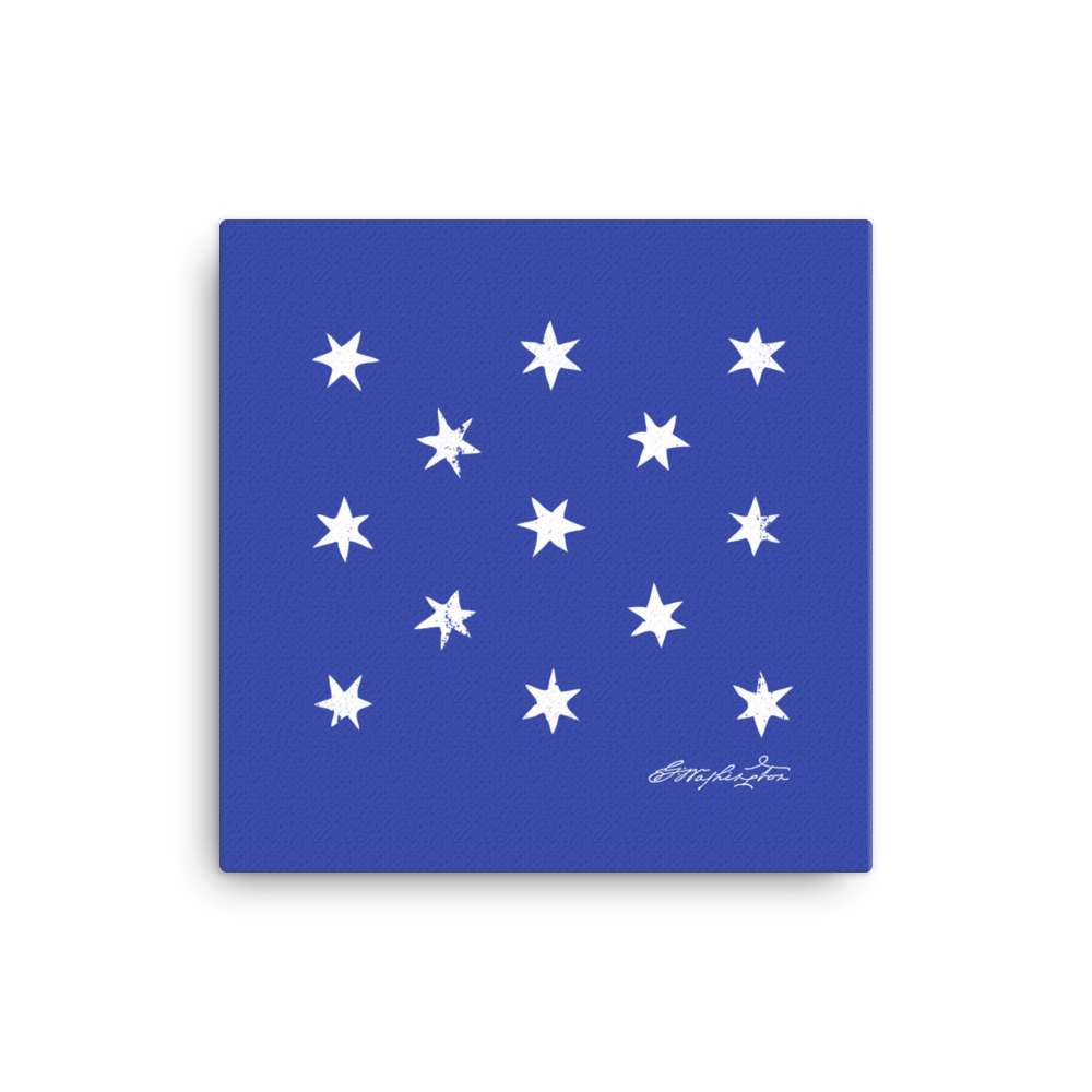 Washington HQ Flag Canvas - 1776 United