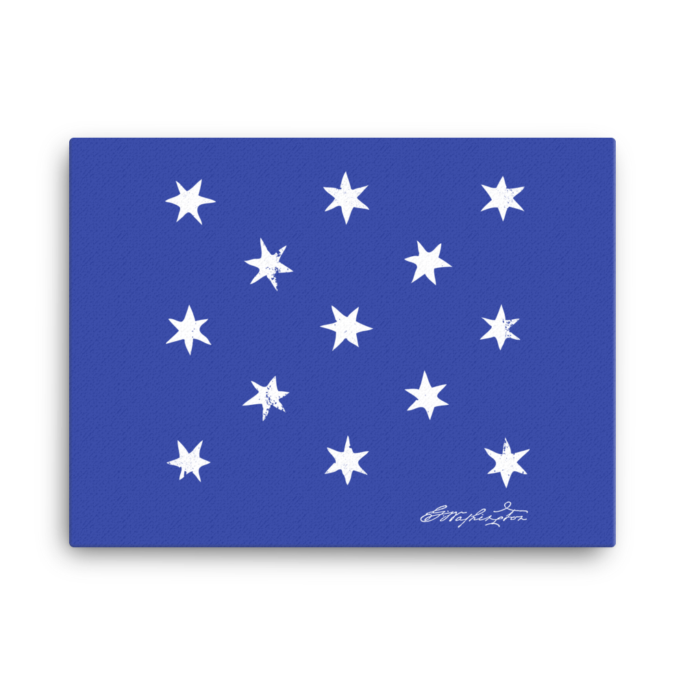 Washington HQ Flag Canvas - 1776 United