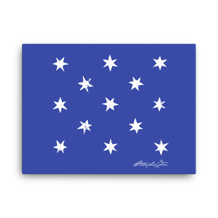 Washington HQ Flag Canvas - 1776 United