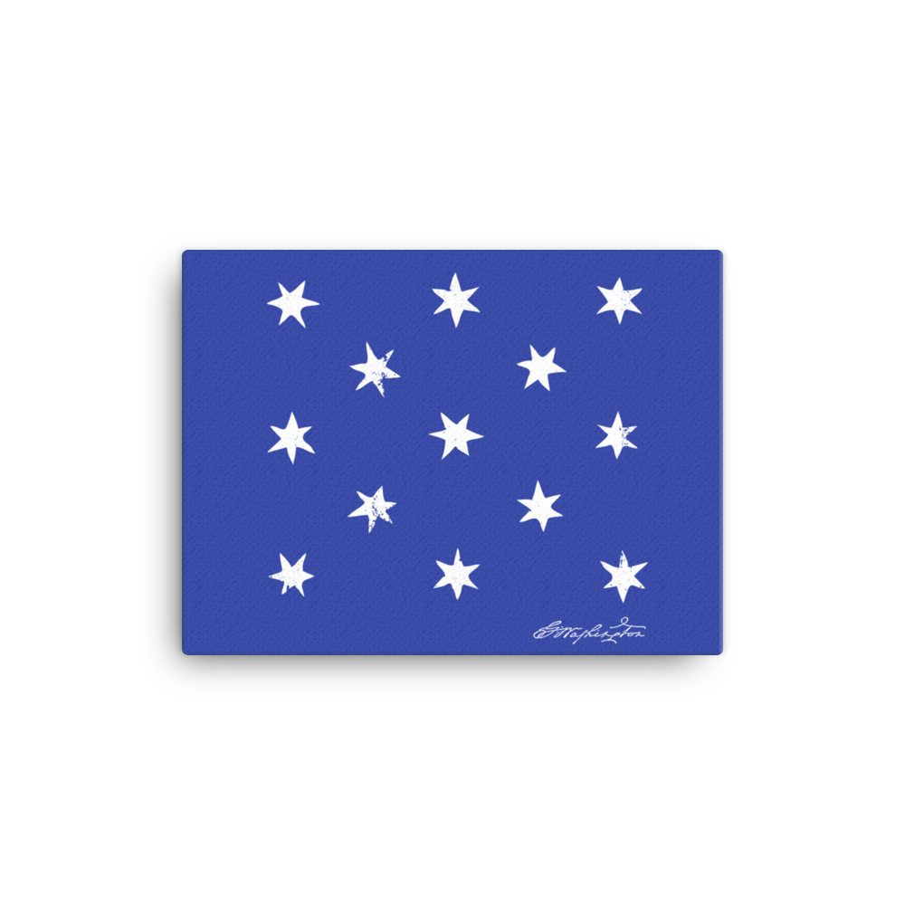 Washington HQ Flag Canvas - 1776 United