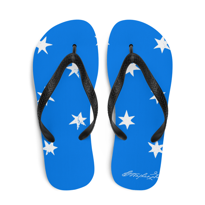 Washington HQ Flag Flip-Flops - 1776 United