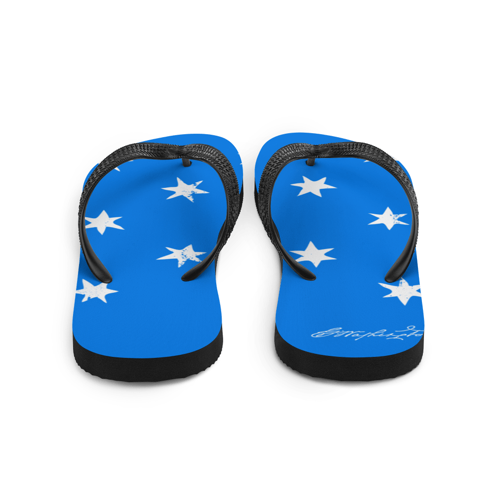 Washington HQ Flag Flip-Flops - 1776 United