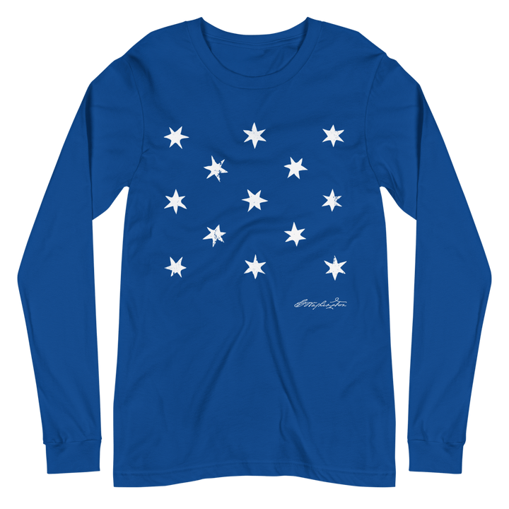 Washington's HQ Flag Long Sleeve Tee - 1776 United