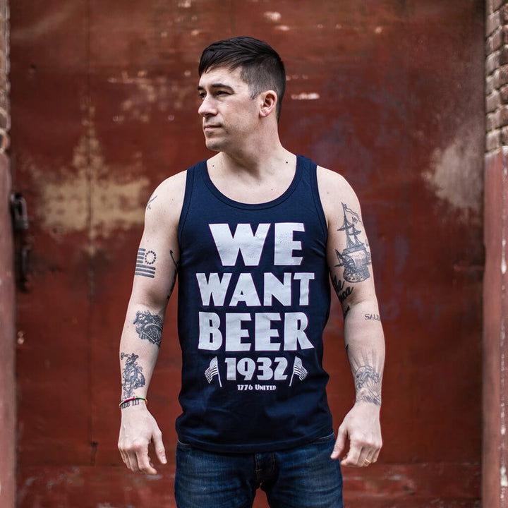 We Want Beer Tank - 1776 United