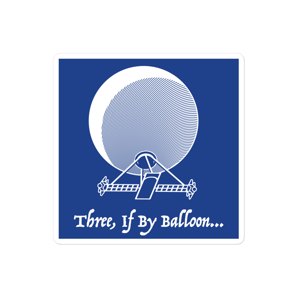 "Weather Balloon" Sticker - 1776 United