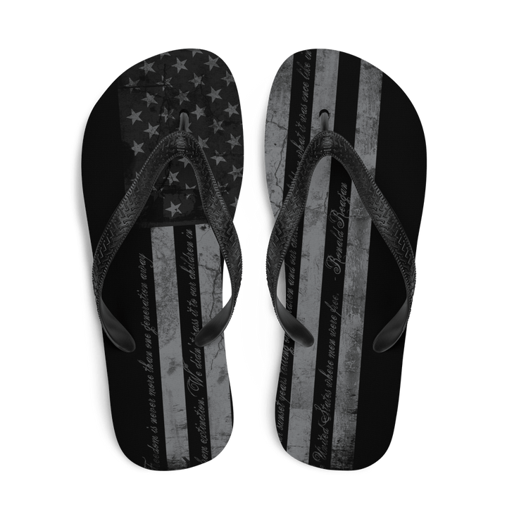 When Men Were Free Flip-Flops - 1776 United