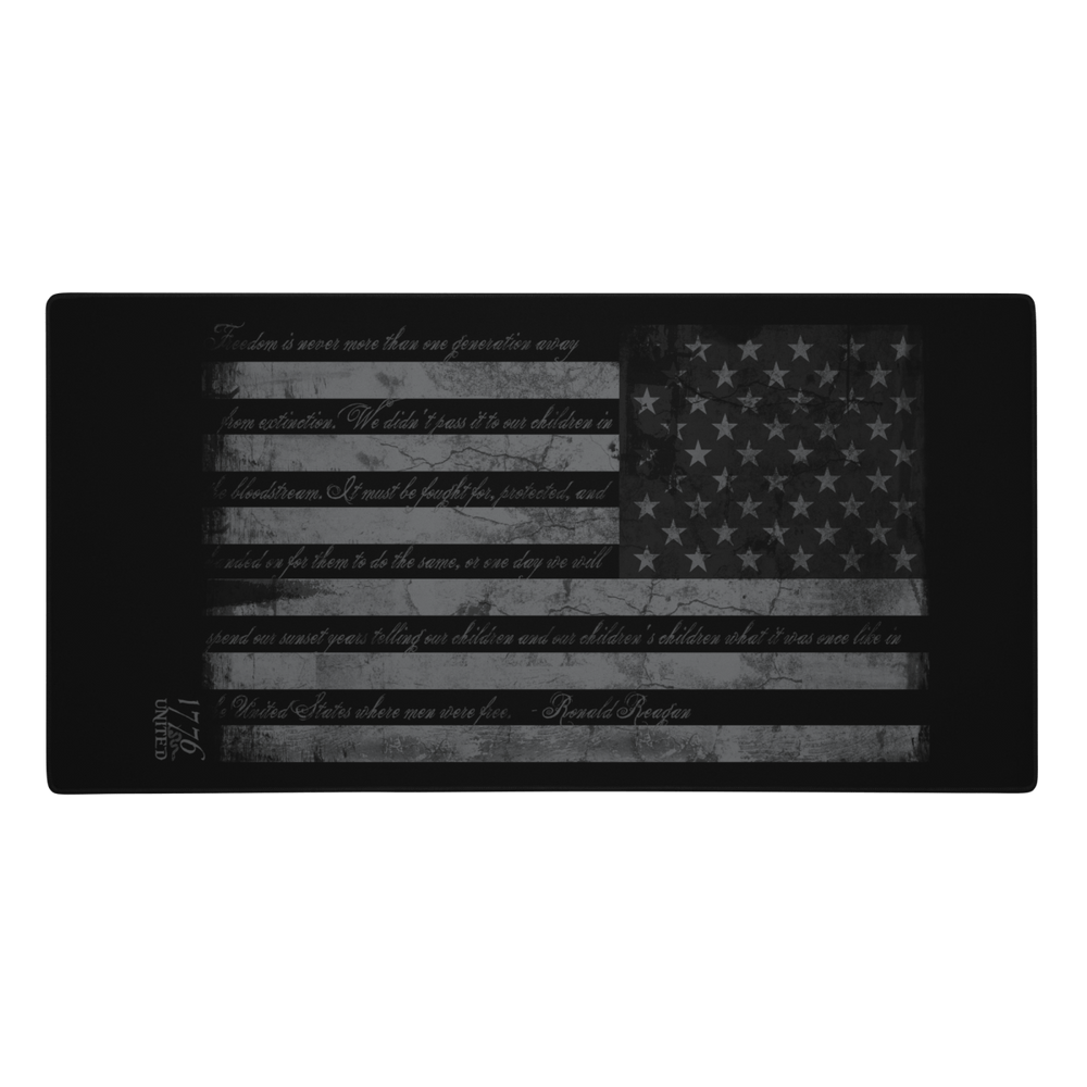 When Men Were Free Gaming mouse pad - 1776 United