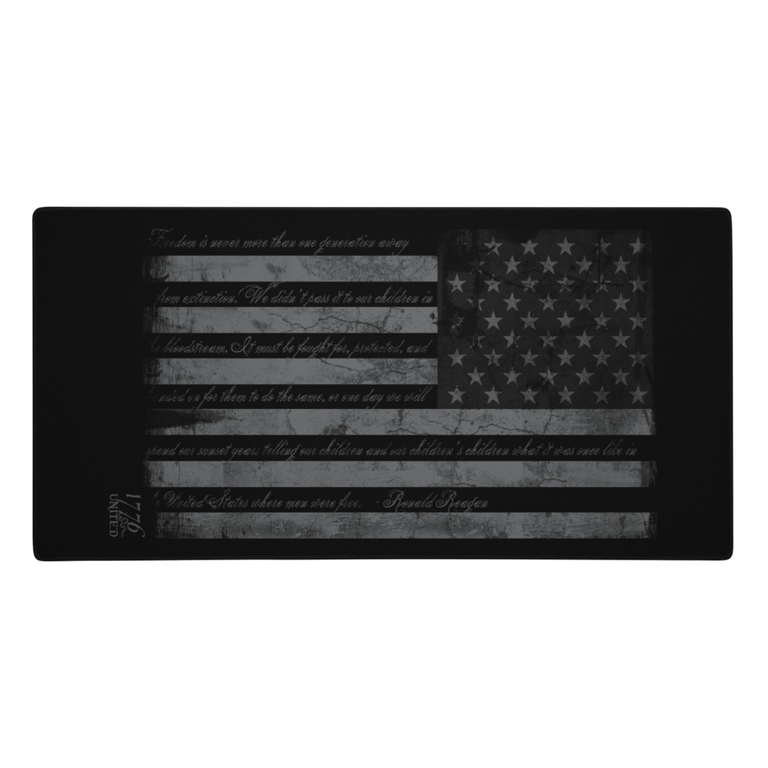 When Men Were Free Gaming mouse pad - 1776 United