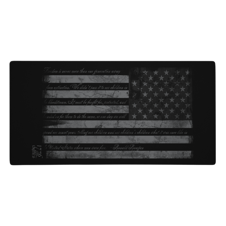 When Men Were Free Gaming mouse pad - 1776 United