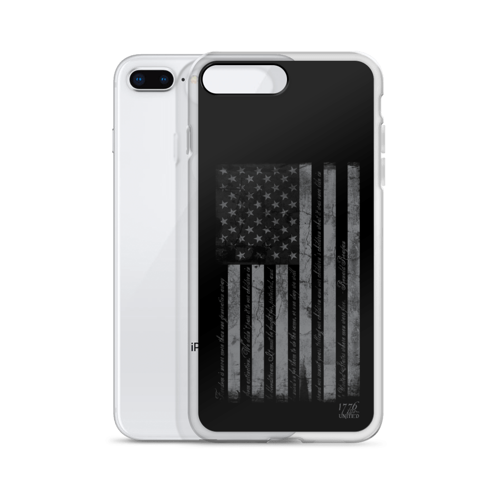 When Men Were Free iPhone Case - 1776 United