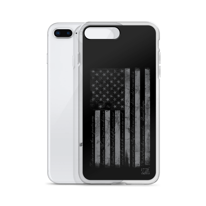 When Men Were Free iPhone Case - 1776 United