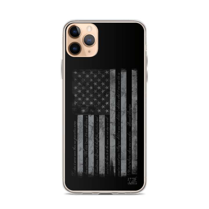 When Men Were Free iPhone Case - 1776 United