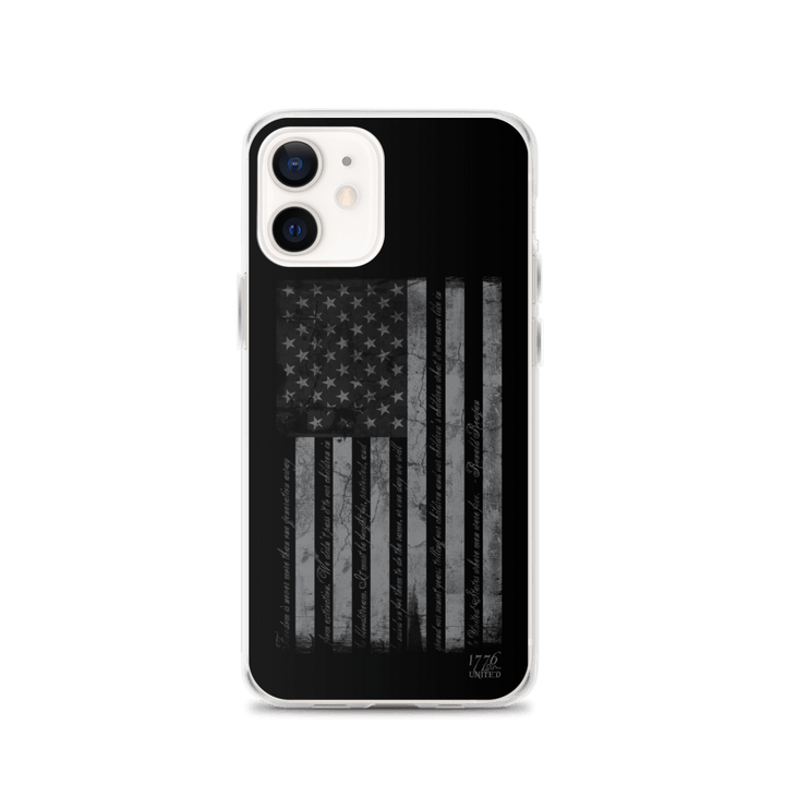 When Men Were Free iPhone Case - 1776 United