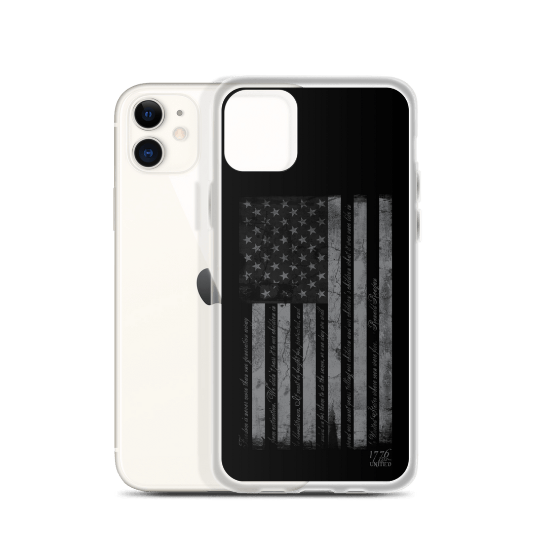 When Men Were Free iPhone Case - 1776 United