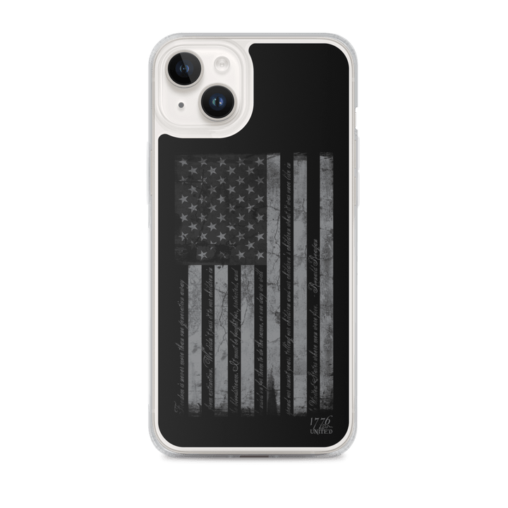 When Men Were Free iPhone Case - 1776 United