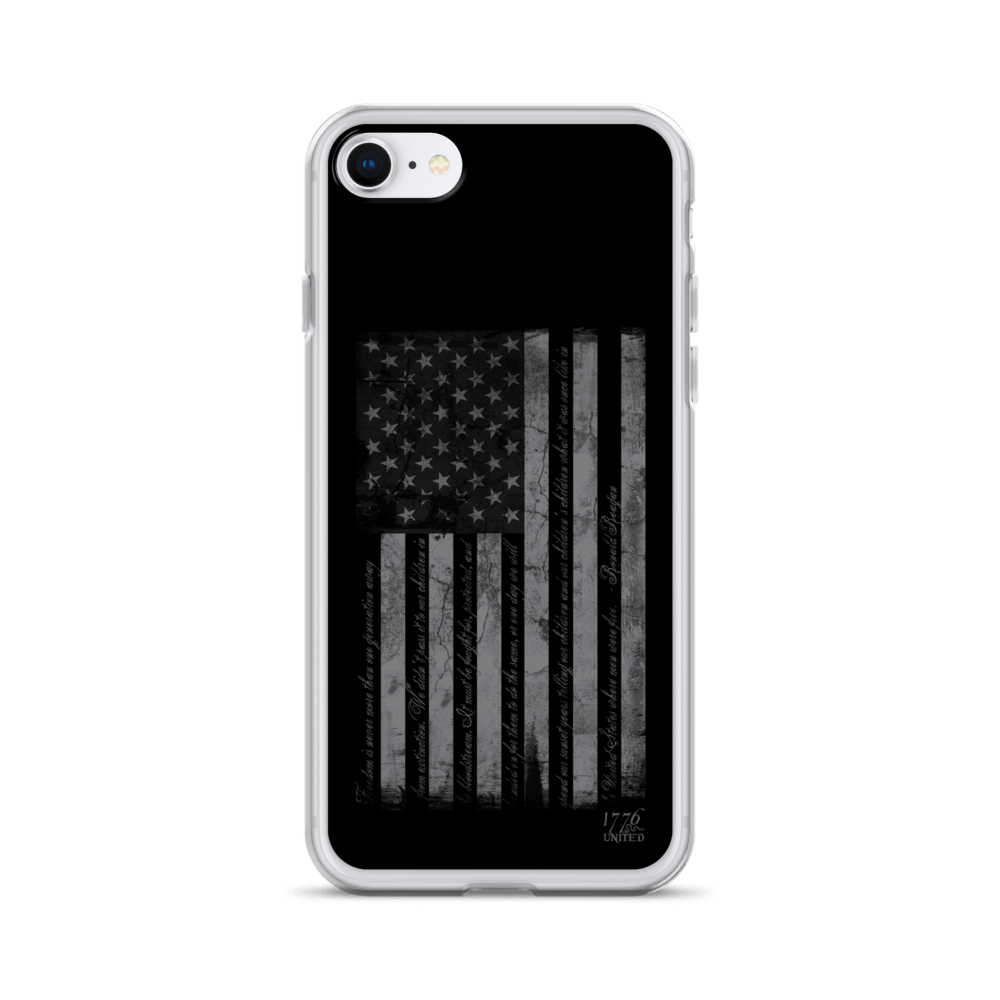 When Men Were Free iPhone Case - 1776 United