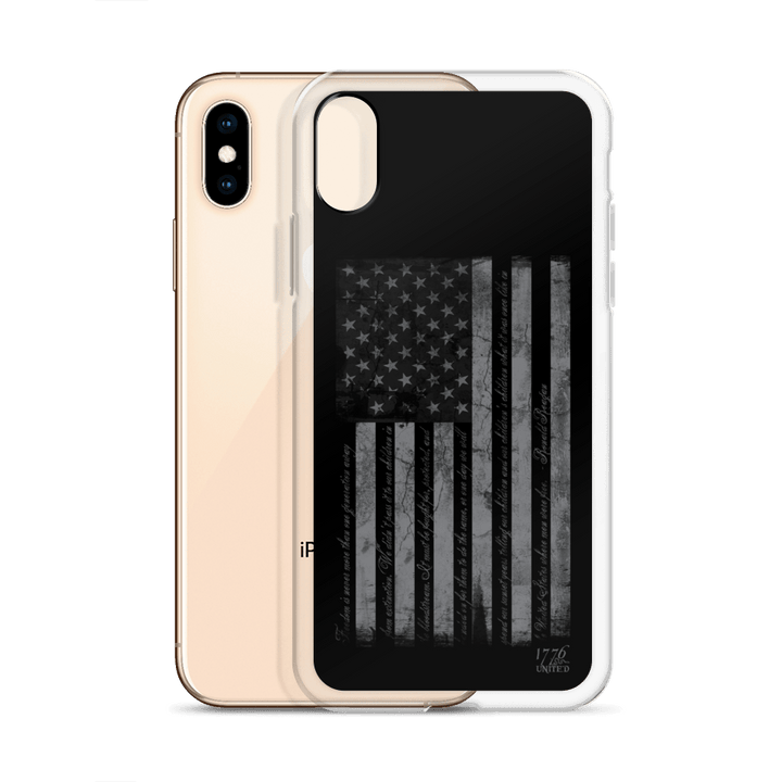 When Men Were Free iPhone Case - 1776 United