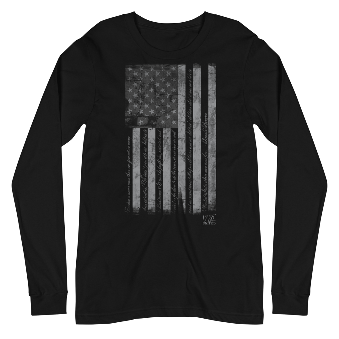 When Men Were Free Long Sleeve Tee - 1776 United