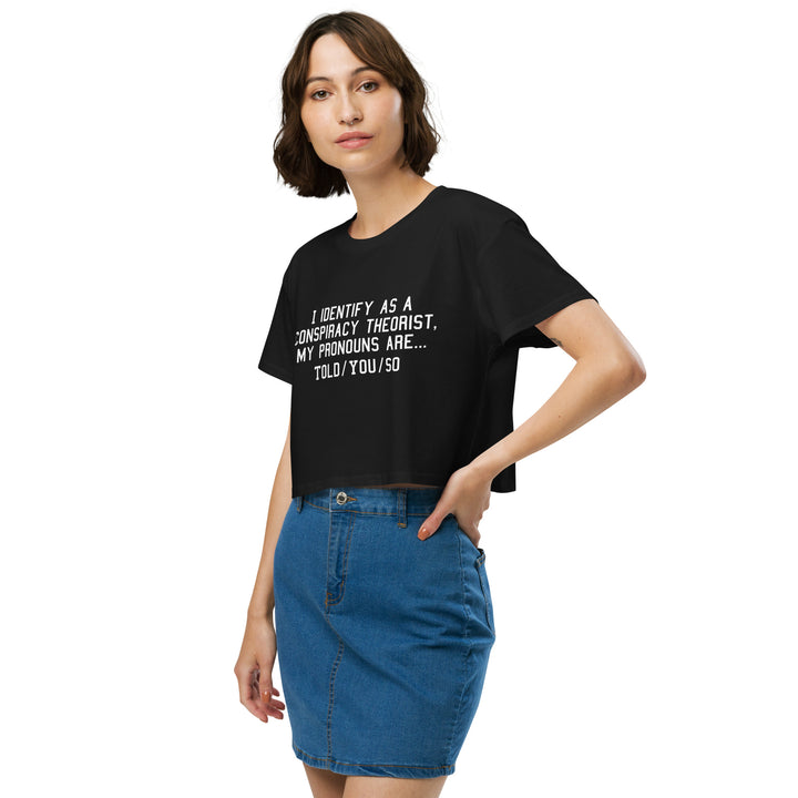 I identify as... Women’s Crop Top