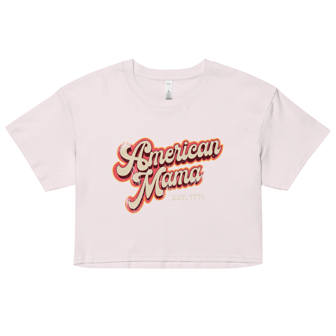 American Mama Crop Top