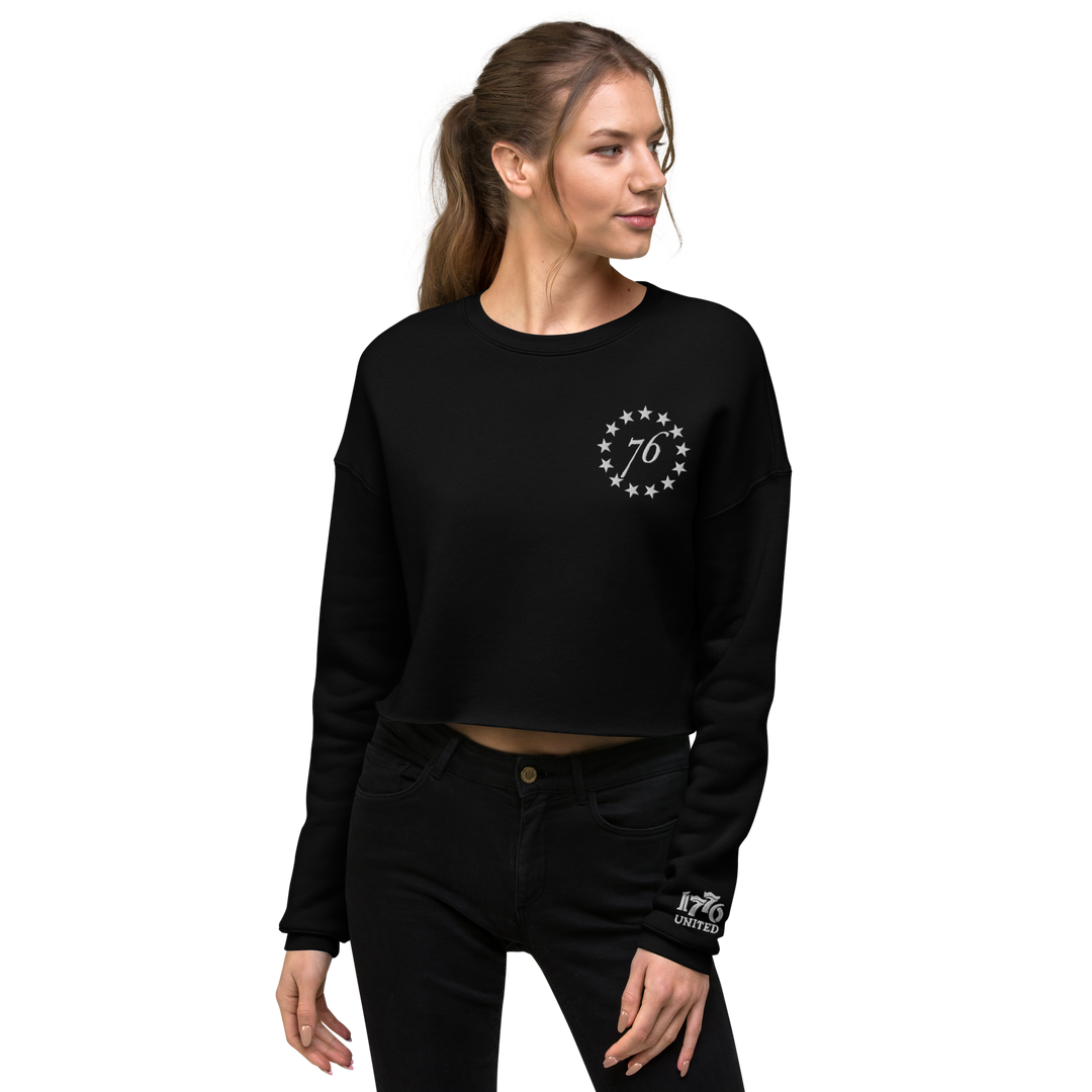 13 Stars Logo Crop Sweatshirt