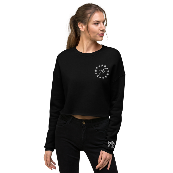 13 Stars Logo Crop Sweatshirt